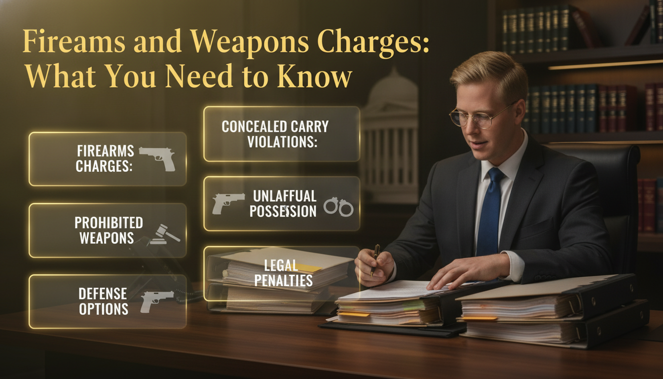 Firearms and Weapons Charges
