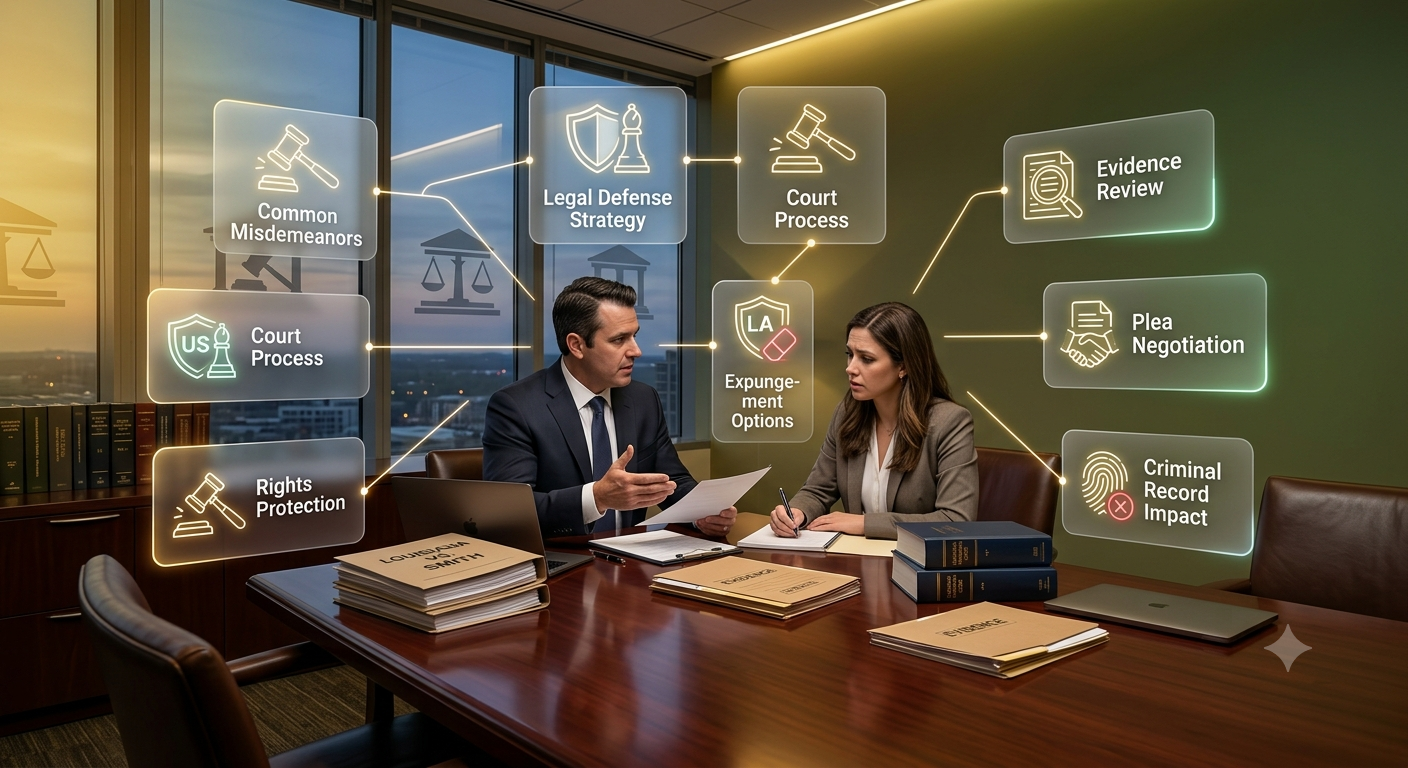misdemeanor defense attorney in Louisiana